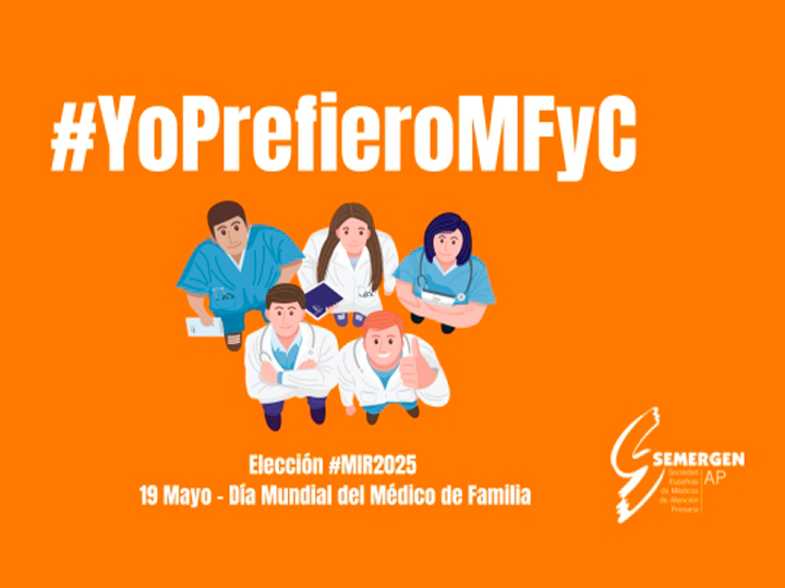 #YoPrefieroMedicinadeFamilia, nueva campaña para poner en valor la especialidad
